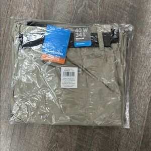 Columbia Tan Omni Shade Pants Durable Utility Design